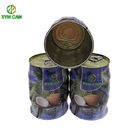 Drum Shape Coconut Coconut Oil Tin Can Recyclable Coffee Storage Tin