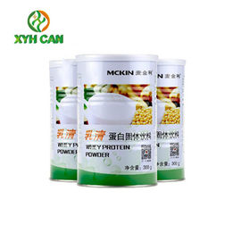 Milk Powder Tin Can FDA SGS ISO Standard Round Tinplate Cans For Milk Powder Packaging